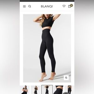 Highwaist Postpartum + Nursing Support Leggings | size L